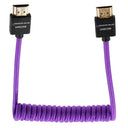 Kondor Blue Gerald Undone MK2 Full HDMI Câble 12"-24" Curled (Violet)