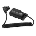Câble Kondor Blue D-Tap vers Batterie Factice Sony Série L NPF (Noir)