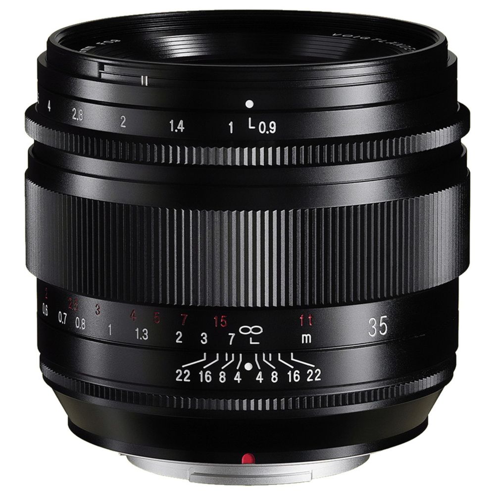 Voigtländer Nokton 35mm f/0.9 for Fujifilm X-Mount aspherical lens, black