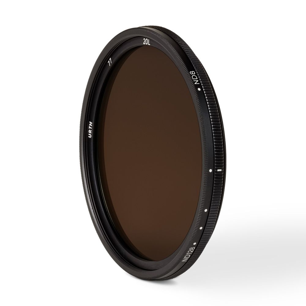 Urth 77mm ND8 128 (3 7 Stop) Filtre à lentille à densité neutre variable (Plus+)