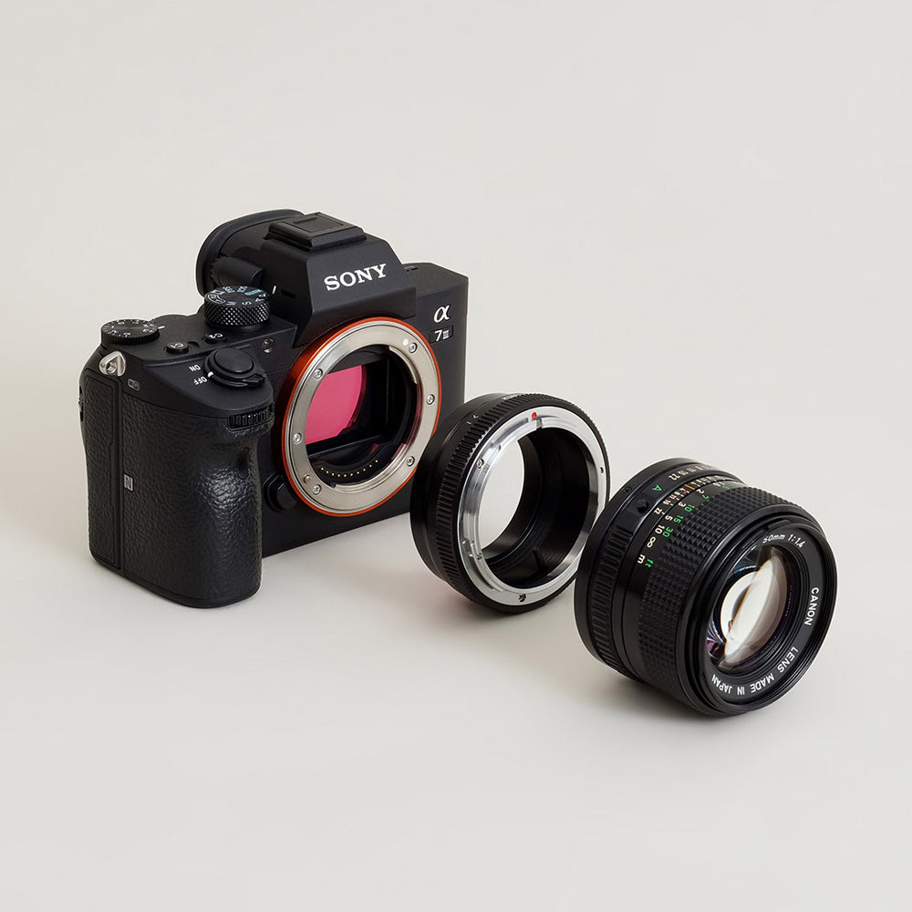Urth Adaptateur de monture d'objectif : Compatible avec l'objectif Canon FD et le boîtier de l'appareil photo Sony E