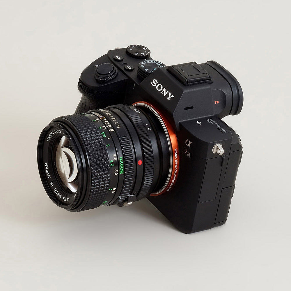 Urth Adaptateur de monture d'objectif : Compatible avec l'objectif Canon FD et le boîtier de l'appareil photo Sony E