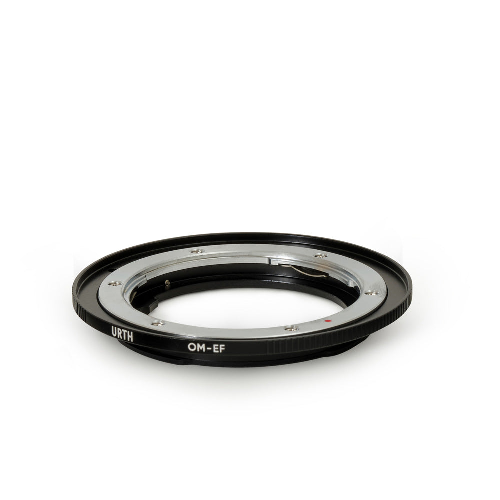Adaptateur de monture d'objectif Urth : Compatible avec l'objectif Olympus OM et le boîtier de l'appareil photo Canon (EF / EF S)