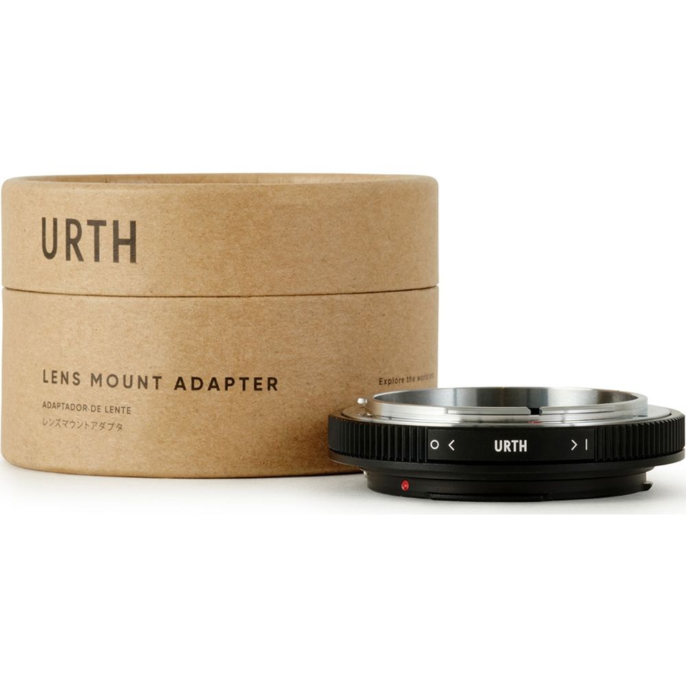 Adaptateur de monture d'objectif Urth : compatible avec les objectifs Canon FD et les boîtiers d'appareil photo Canon (EF/EF S) (avec verre optique)