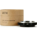 Adaptateur de monture d'objectif Urth : compatible avec les objectifs Canon FD et les boîtiers d'appareil photo Canon (EF/EF S) (avec verre optique)