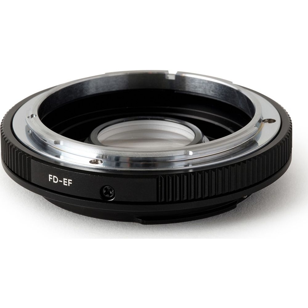 Adaptateur de monture d'objectif Urth : compatible avec les objectifs Canon FD et les boîtiers d'appareil photo Canon (EF/EF S) (avec verre optique)