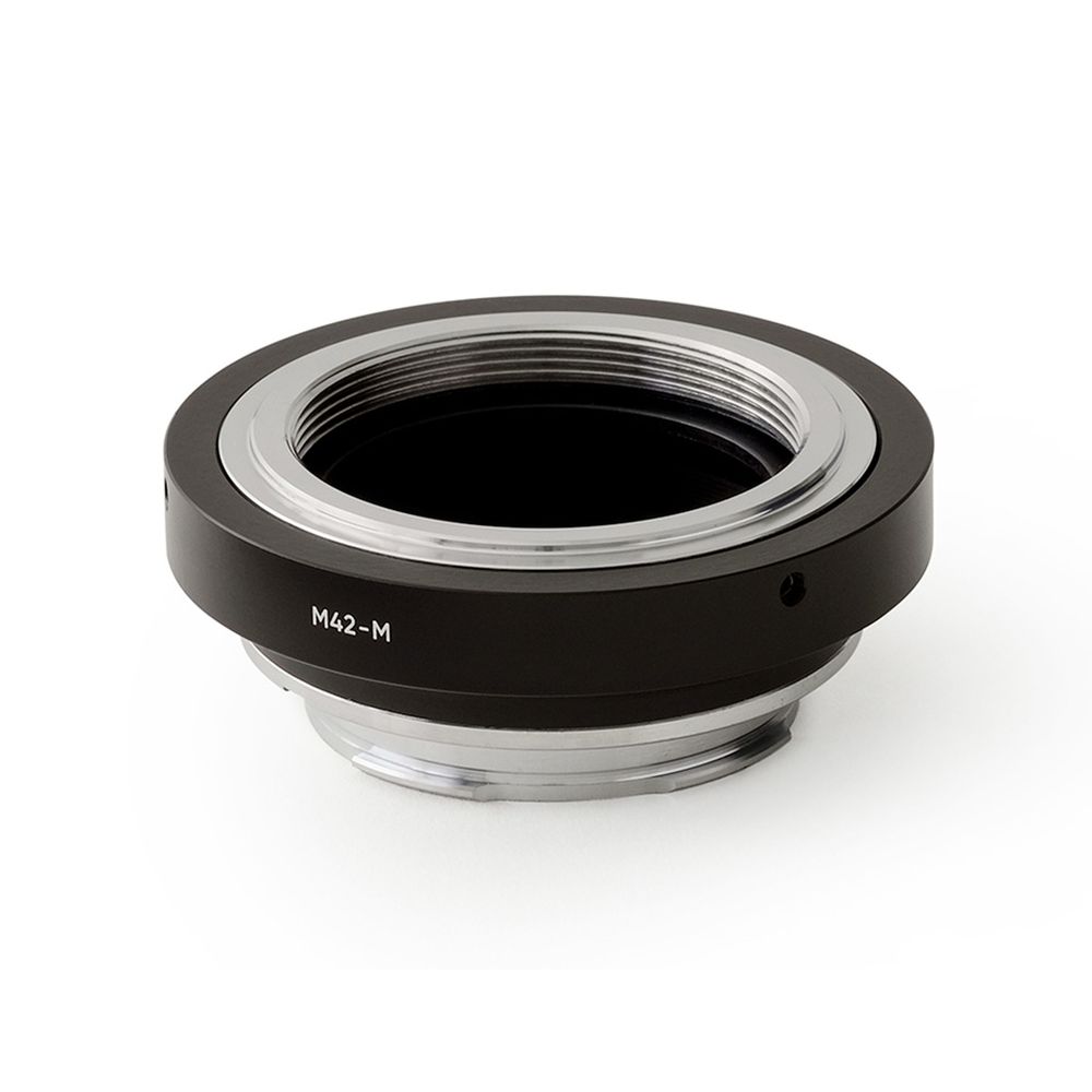Urth Adaptateur de monture d'objectif : Compatible avec l'objectif M42 sur le boîtier de l'appareil photo Leica M