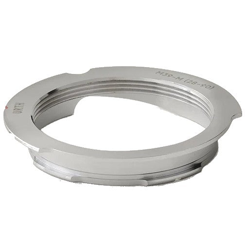 Urth Adaptateur de monture d'objectif : Compatible avec l'objectif M39 sur le boîtier de l'appareil photo Leica M (28 90mm Frame Lines)