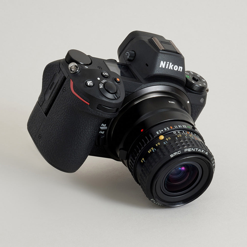 Adaptateur de monture d'objectif Urth : Compatible avec l'objectif Pentax K et le boîtier de l'appareil photo Nikon Z