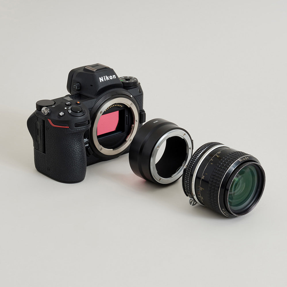 Adaptateur de monture d'objectif Urth : Compatible avec l'objectif Nikon F et le boîtier de l'appareil photo Nikon Z