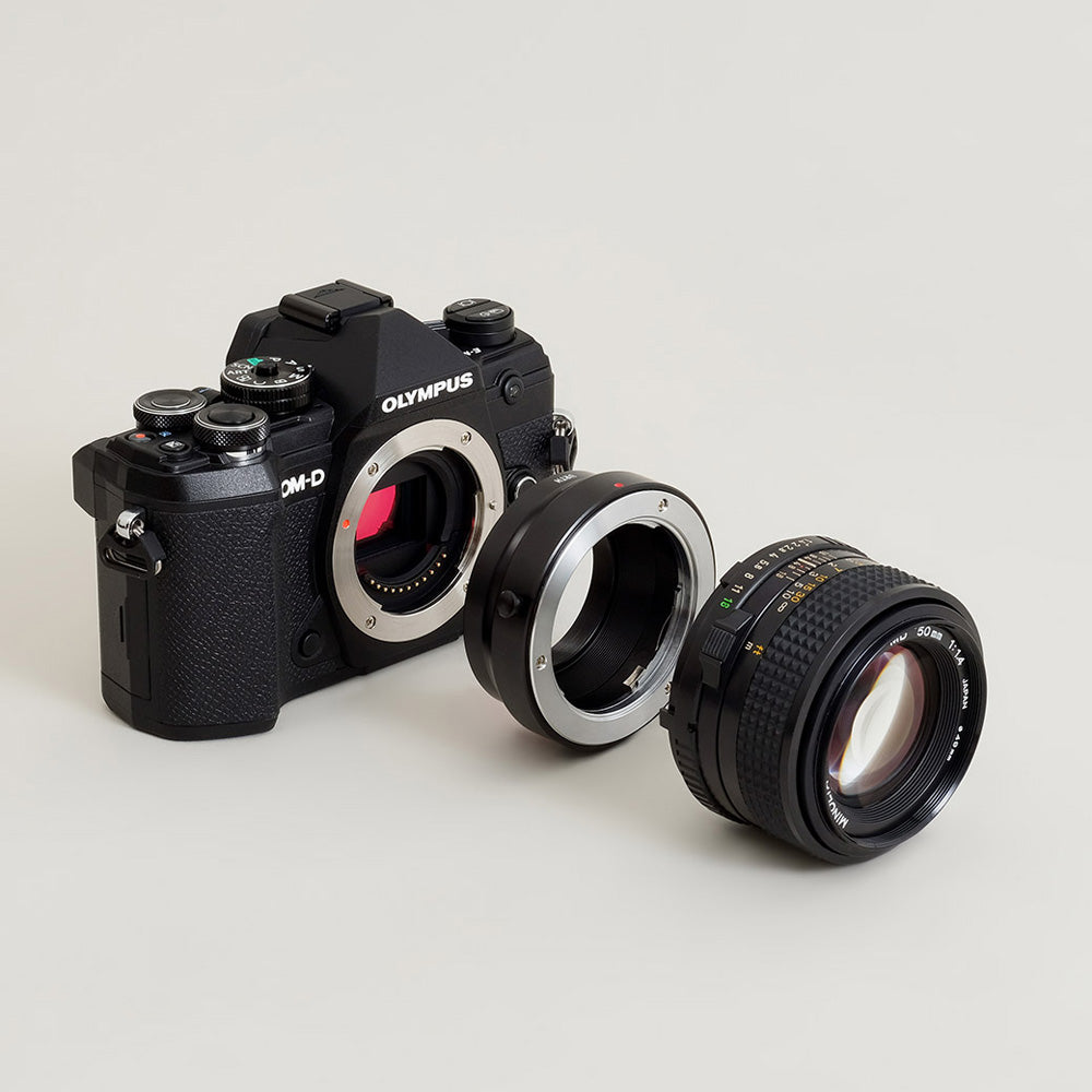 Adaptateur de monture d'objectif Urth : Compatible avec l'objectif Minolta Rokkor (SR / MD / MC) sur le boîtier de l'appareil photo Canon RF