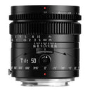 TTartisan Tilt 50mm F1.4 pour monture MFT noir