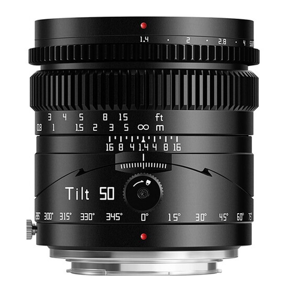 TTartisan Tilt 50mm F1.4 pour monture MFT noir