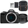 Canon EOS R50 noir + RF-S 18-45 Kit Holiday