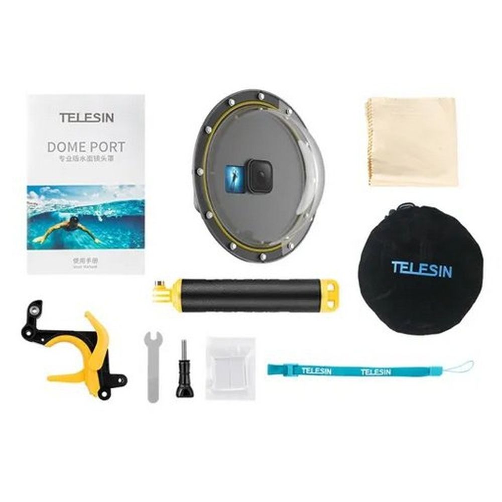 Telesin Dôme étanche pour GoPro Hero 9/10/11