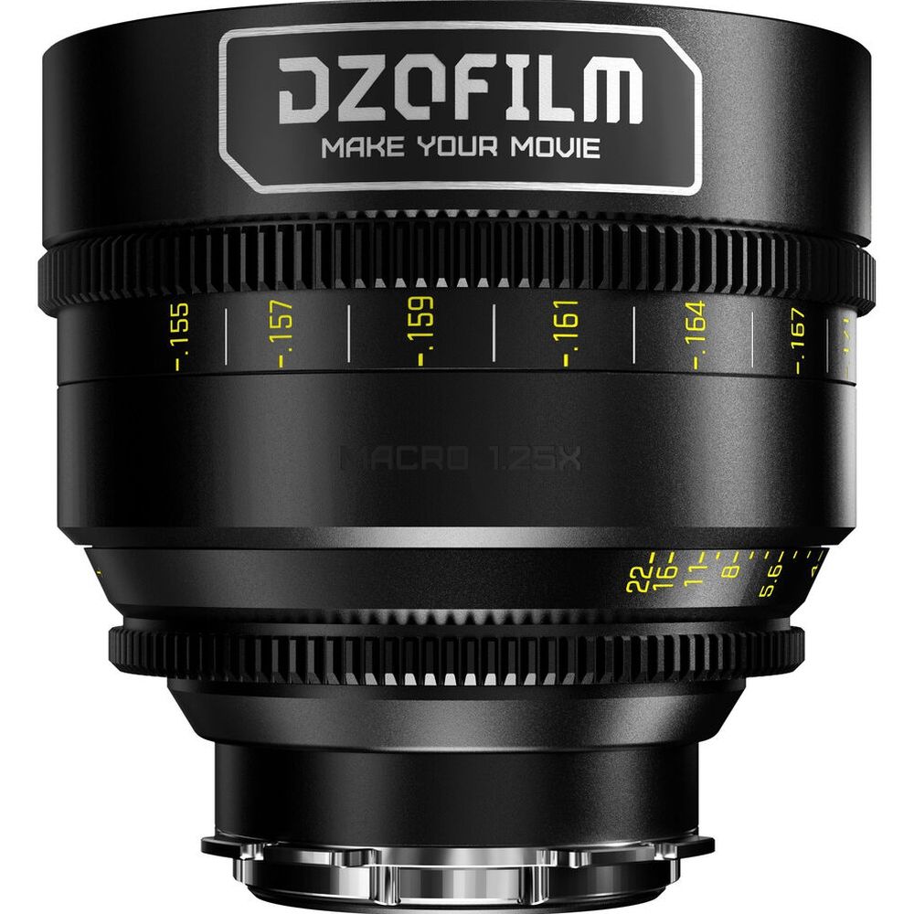 DZOFilm Gnosis 24mm T2.8 Macro Objectif à focale fixe dans un étui de sécurité - métrique