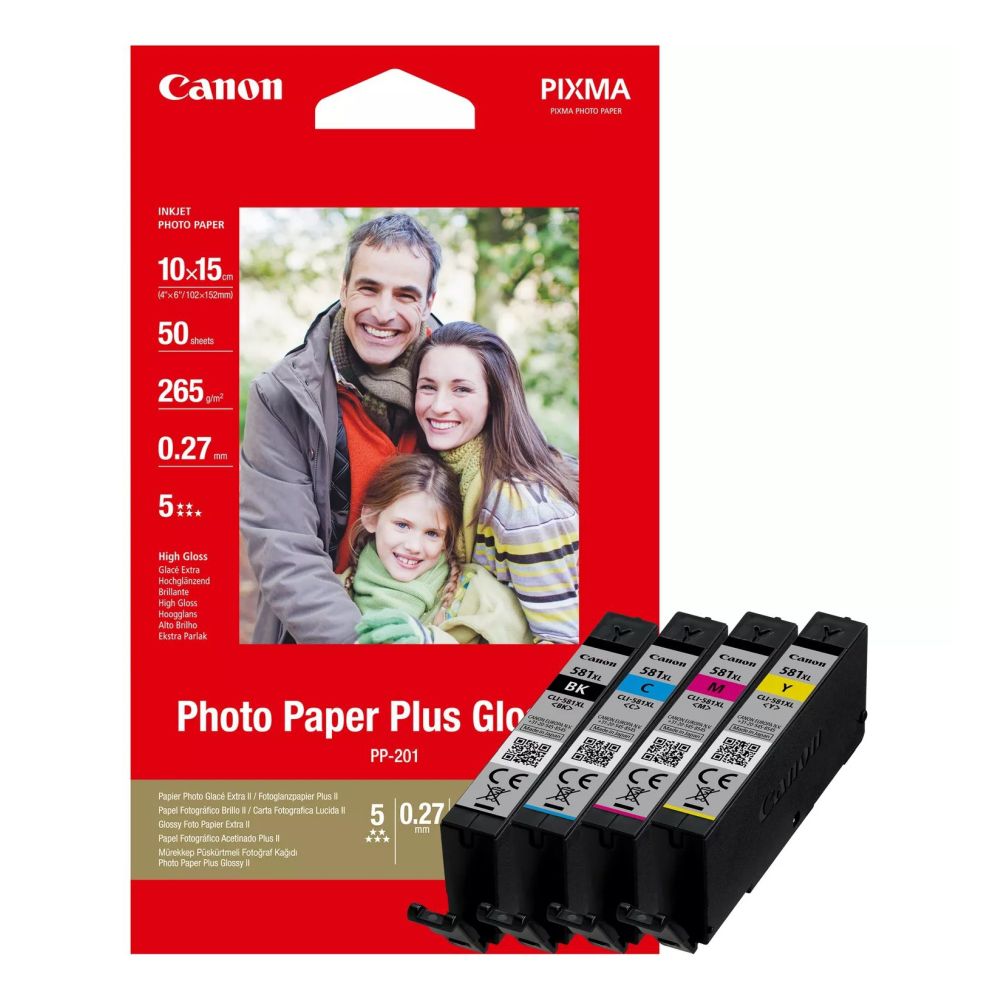 Multipack Canon CLI-581 XL Photo