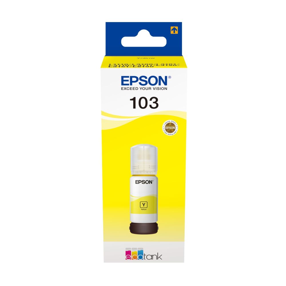 Bouteille d'encre Epson 103 EcoTank Jaune