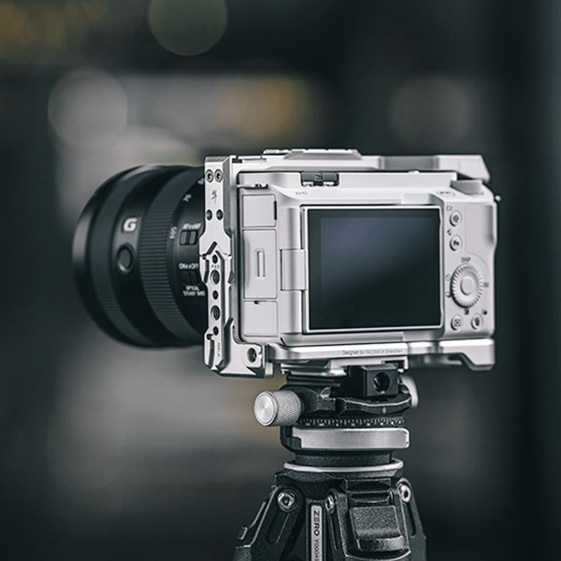 Falcam F22&F38&F50 Quick Release Cage Silk Silver (FOR SONY ZV-E1) C00B3501W