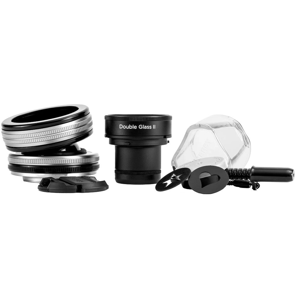 Lensbaby Twist 60 + Double Verre II Optic Swap Kit pour Sony E Monture