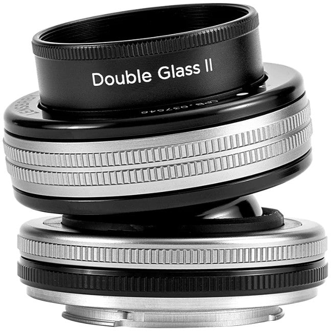 Lensbaby Twist 60 + Double Verre II Optic Swap Kit pour Nikon F Monture
