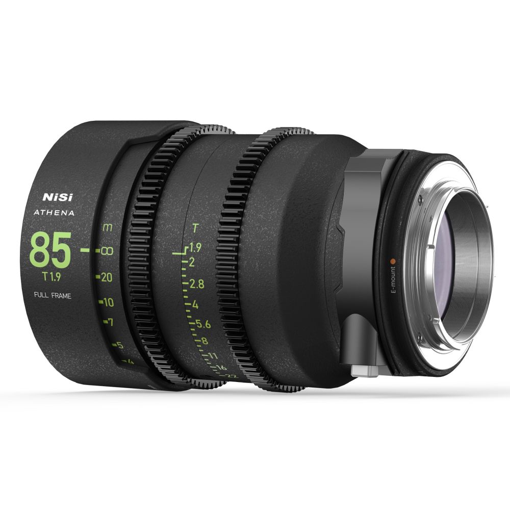 NiSi 85mm T1.9 (E-mount) ATHENA PRIME full frame cinema lens