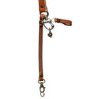 The Hantler Camera Shoulder strap Cognac / Brass, Regular