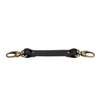 La sangle de poitrine Hantler noir / laiton, 22cm