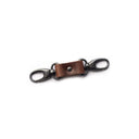 The Hantler Belt anchor Brandy / Brass
