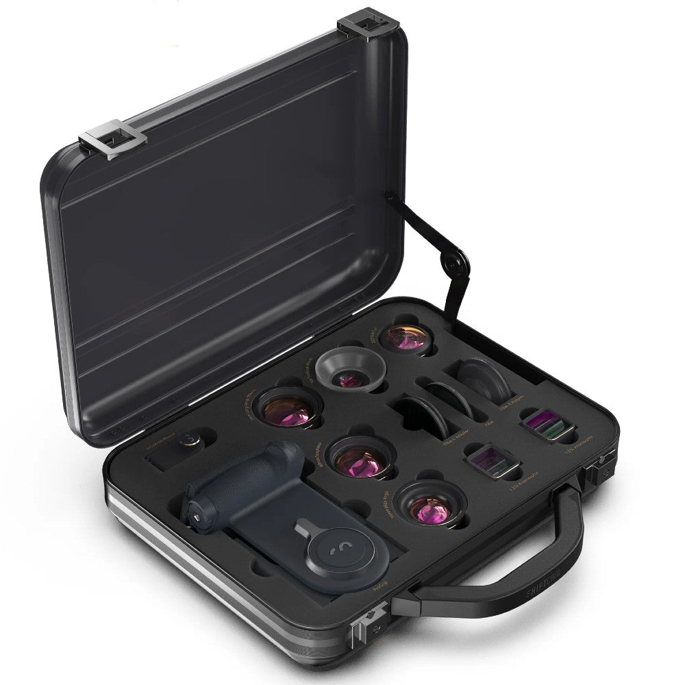 ShiftCam LensUltra Deluxe Kit ProGrip Starter Kit+Case+Obj+Filtre