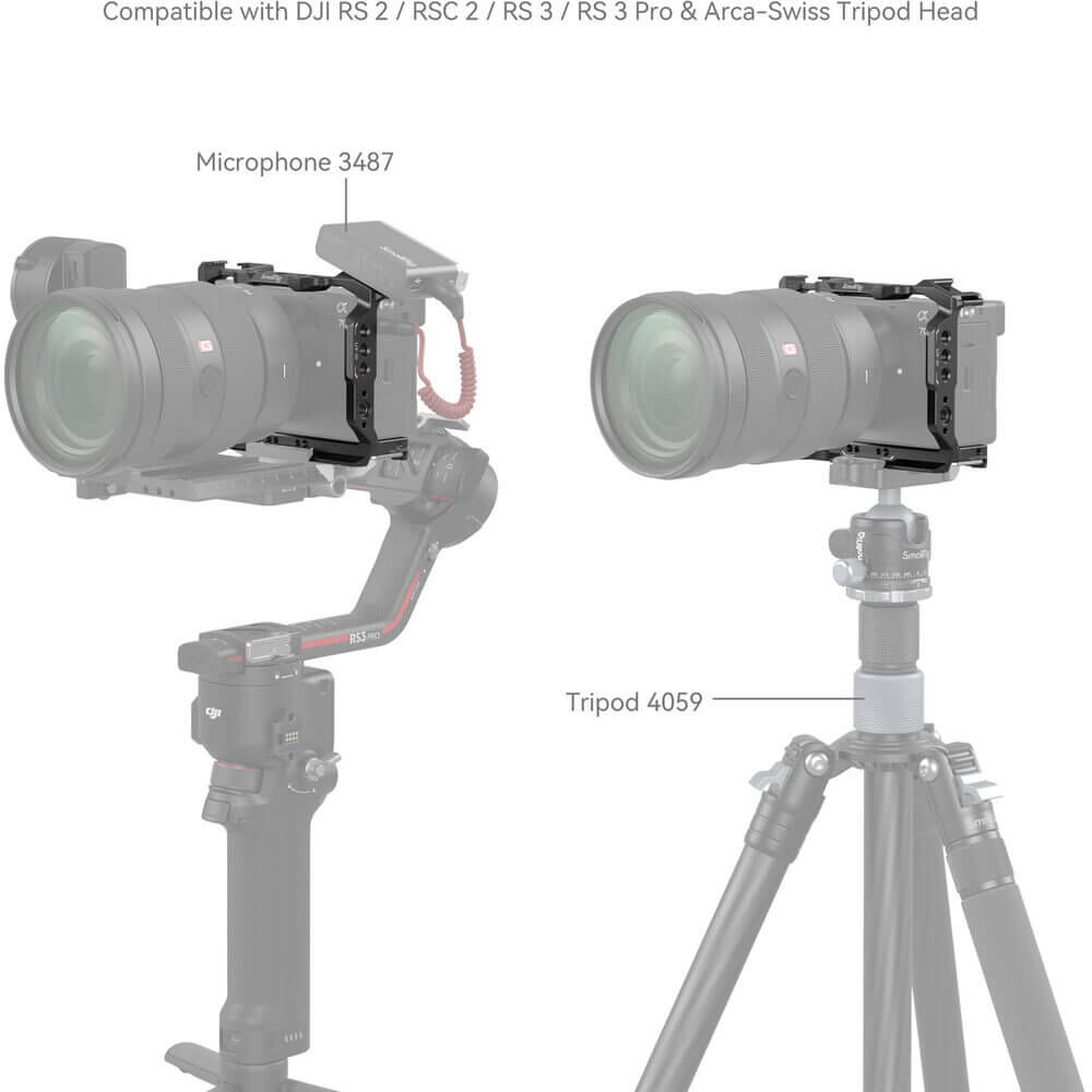 SmallRig 4422 Kit de cage pour Sony Alpha 7C II / 7CR