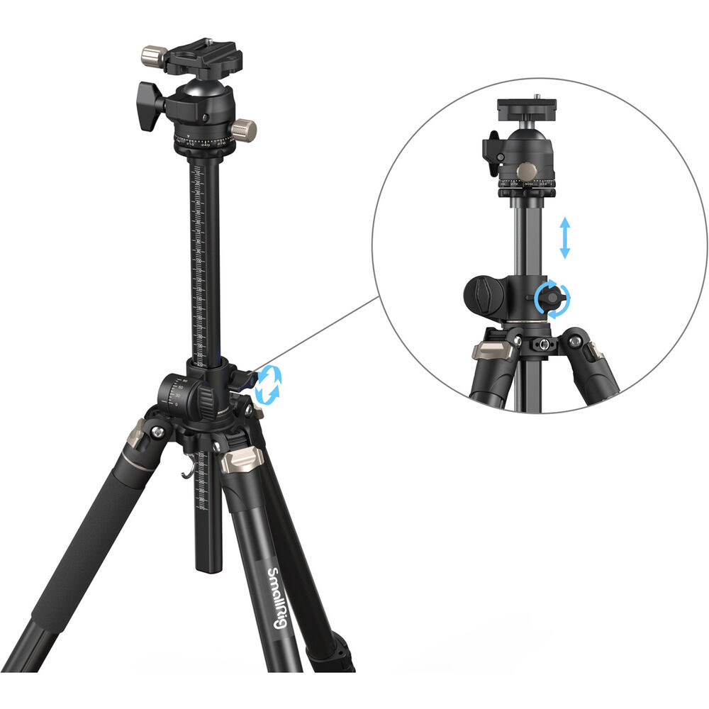 SmallRig 4288 Trépied à colonne centrale latérale CT