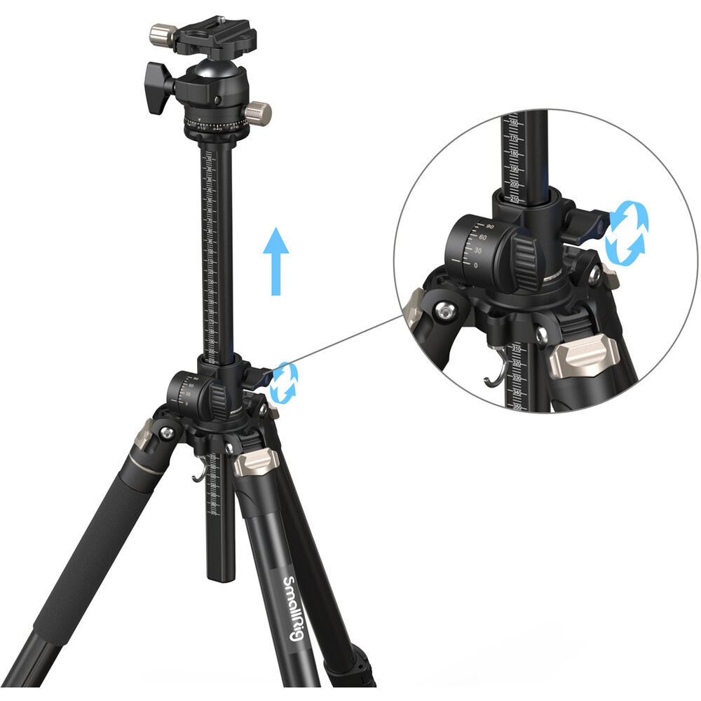 SmallRig 4288 Trépied à colonne centrale latérale CT