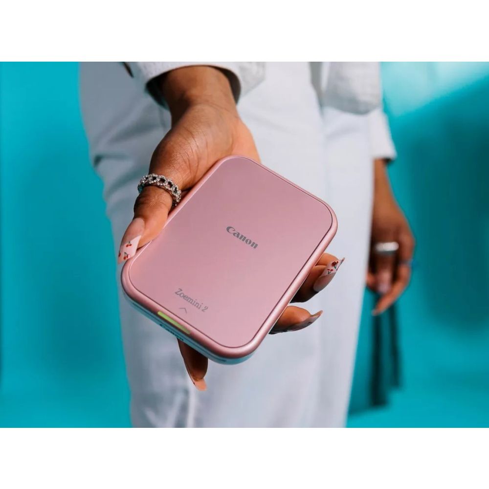 Canon Zoemini 2 Imprimante Photo Couleur Portable Or Rose + ZP-2030, 5x7.6cm, 20 Feuilles