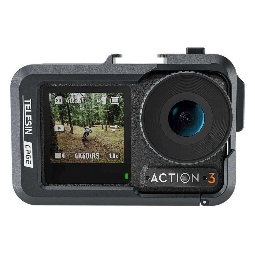 Telesin Cage en métal pour DJI Osmo Action 3