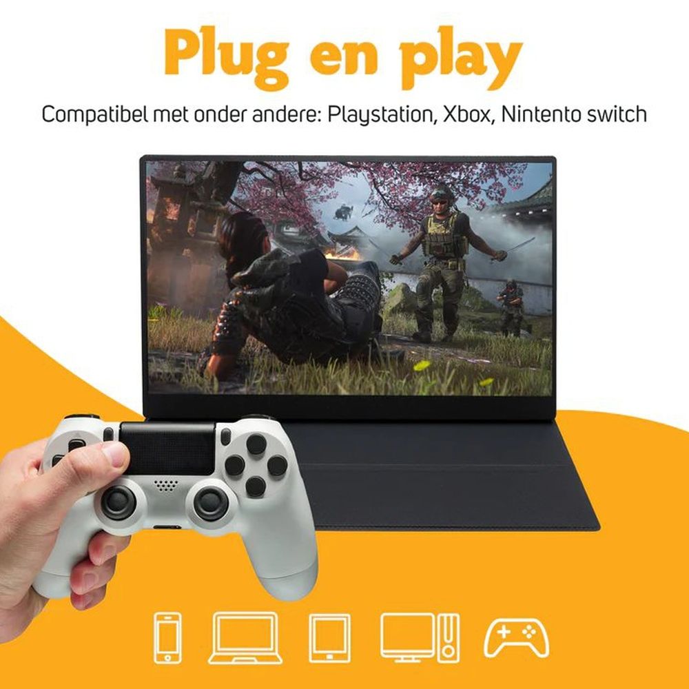 Pora&Co Moniteur portable 15,6 pouces