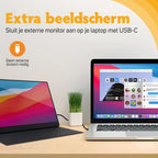 Pora&Co Moniteur portable 14,5 pouces
