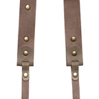 The Hantler Camera Neck strap Taupe / Brass