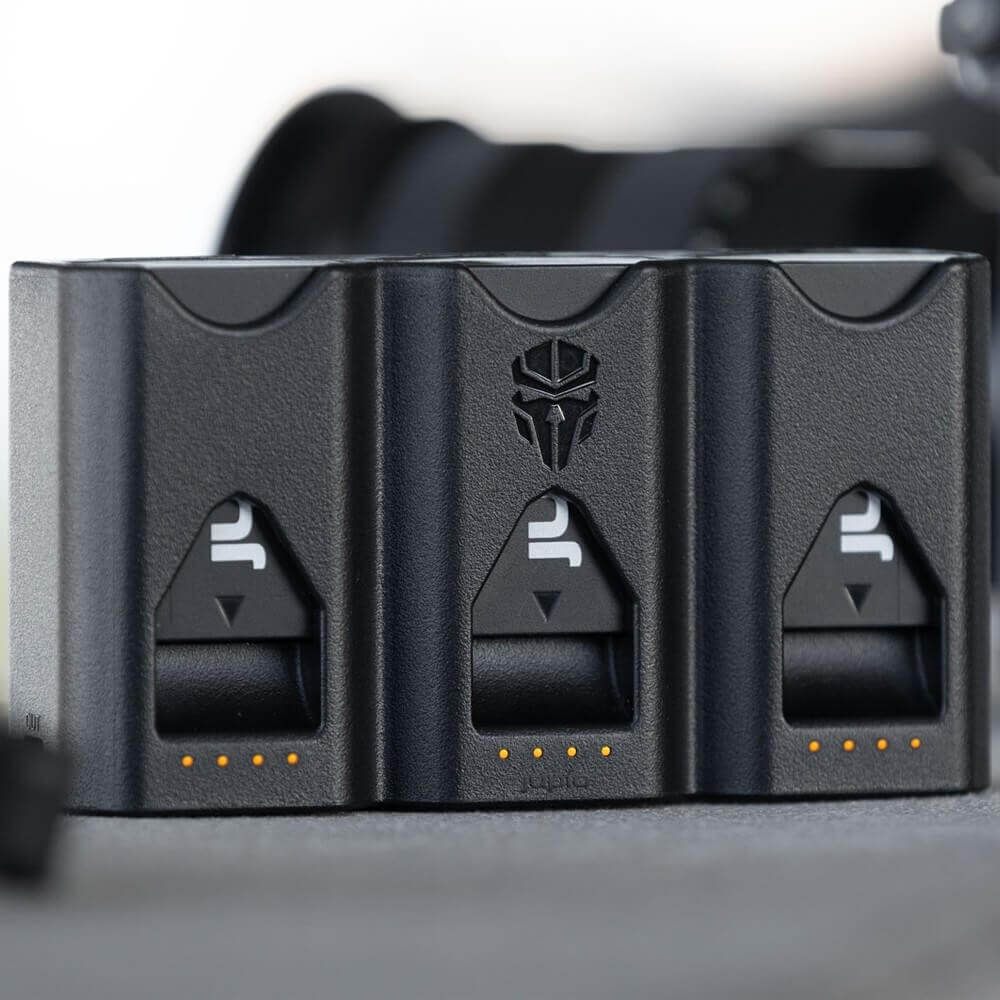 Jupio x Pr1me Tri-Charge pour Sony NP-FZ100