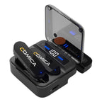 Comica Microphone sans Fil pour Smartphone 2,4GHz 2 Émetteurs USB-C