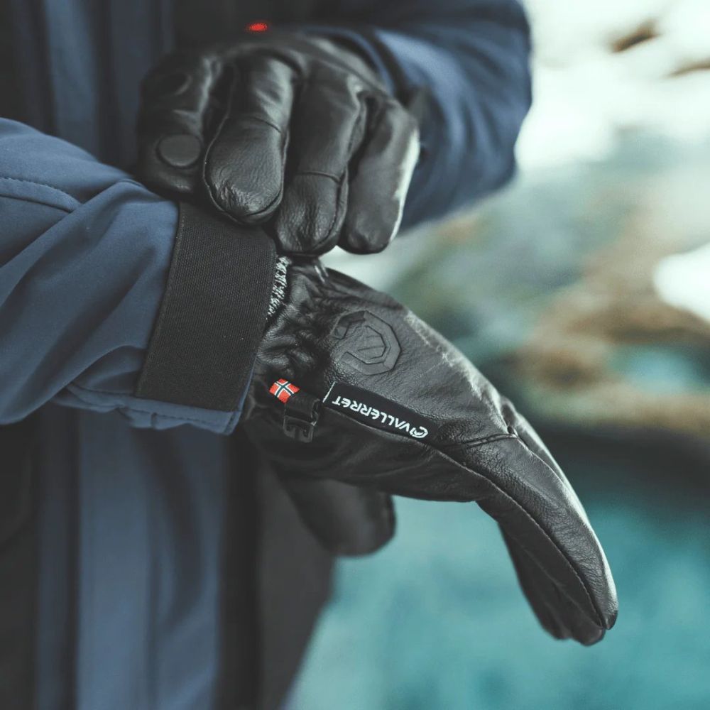 Vallerret Hatchet Cuir Gant Noir, XXL