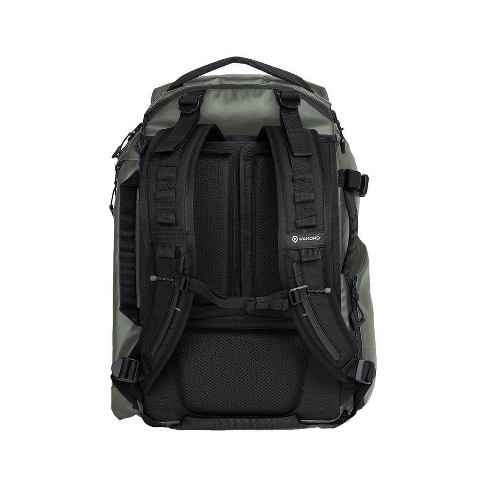 WANDRD Transit 35L Travel Sac à Dos Wasatch Vert Essential Bundle