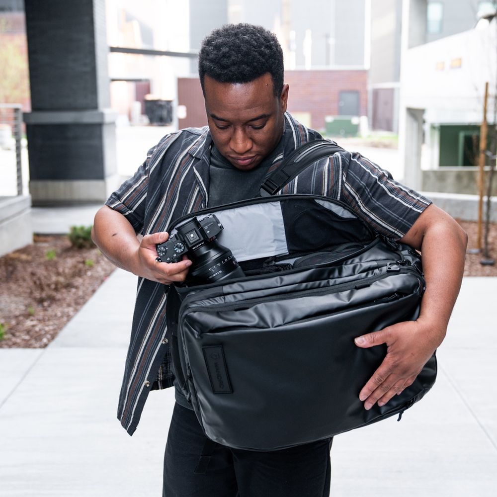 WANDRD Transit 45L Travel Sac à Dos Noir