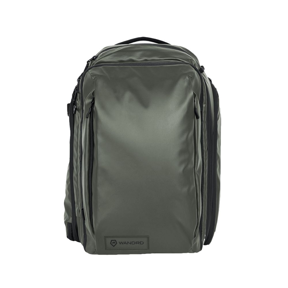 WANDRD Transit 45L Travel Backpack Wasatch Green Essential+ Bundle