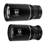Laowa Nanomorph S35 Bundle (65mm, 80mm) (Silver) Canon RF