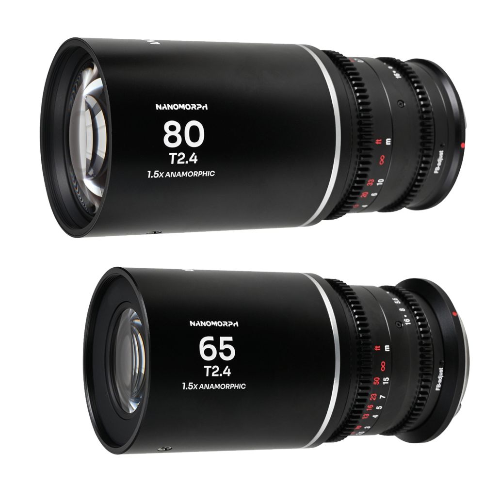 Laowa Nanomorph S35 Bundle (65mm, 80mm) (Silver) Canon RF
