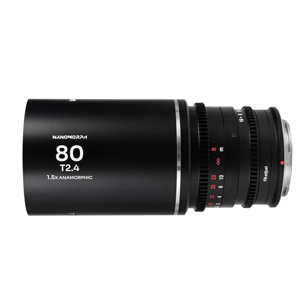 Laowa Nanomorph 80mm T2.4 1.5x S35 (Silver) Fuji X
