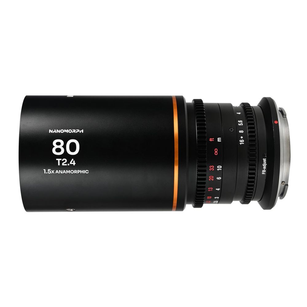 Laowa Nanomorph 80mm T2.4 1.5x S35 (Amber) Nikon Z