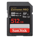 SanDisk Extreme Pro 512 Go SDXC UHS-II V60 280 Mo/s