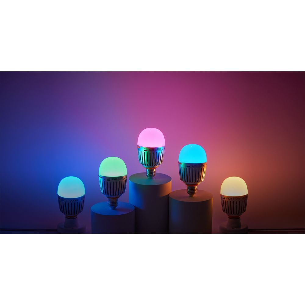 Godox KNOWLED RGBWW C10R Creative Bulb 8 Light Kit (E27)